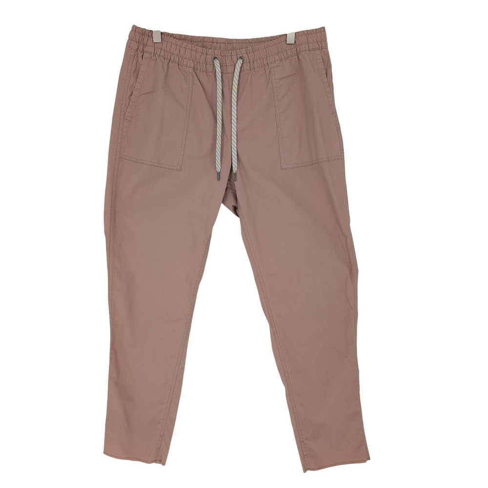 Vuori Ripstop Pant Women M Pink Tapered Drawstring VW450 Hiking Gorpcore Utility